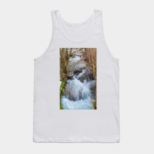 Calc-sinter or Travertine terraces, Gutenberg, South Germany Tank Top